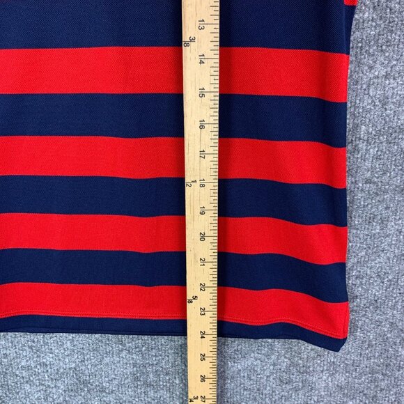 NWT RLX Ralph Lauren 2016 RYDER CUP WOMEN’S SZ SMALL SHIRT STRIPED NAVY RED USA - Picture 7 of 13
